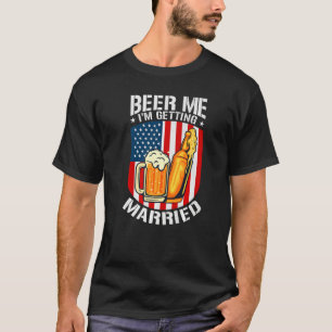 Camiseta Cerveja para mim Estou me Casando Noiva Noivo Fest