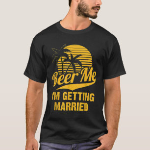 Camiseta Cerveja Para Mim Estou Me Casando Noivo Noiva Desp