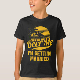 Camiseta Cerveja Para Mim Estou Me Casando Noivo Noiva Desp