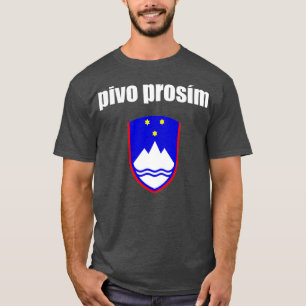 Camiseta Cerveja Pivo Prosim Por Favor Na Eslovênia