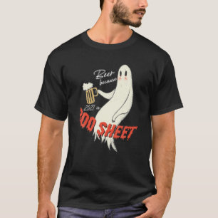 Camiseta Cerveja Porque 2021 É Duas Folhas Engraçadas Boo