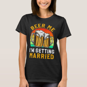 Camiseta Cerveja pra mim Estou Casando Noivo Companheiros 1