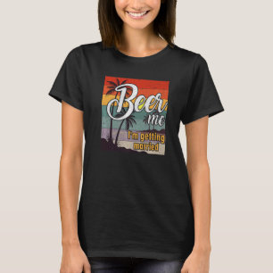 Camiseta Cerveja pra Mim Estou Me Casando Noivo Noiva Despe