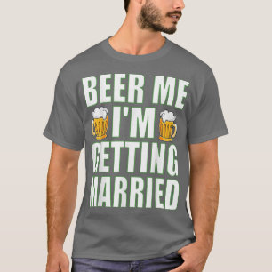 Camiseta Cerveja pra mim Estou me Casando Piada de Despedid