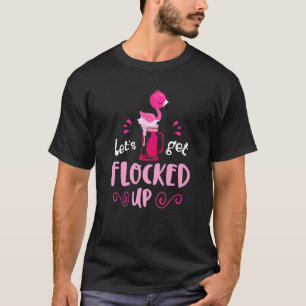 Camiseta Cerveja Rosa Flamingo Vai Se Focar