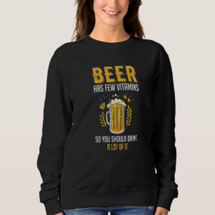 Camiseta Cerveja Tem Poucas Vitaminas Então Você Deveria Be