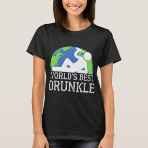 Camiseta Cerveja Tio Druncle Engraçado Cerveja Mente Bebida