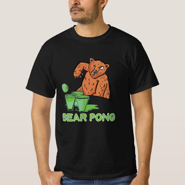 Camiseta Cerveja Um Pong Do Urso (Frente)