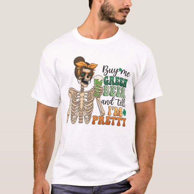 Camiseta Cerveja Verde comprar Me | Rua. Dia de Patrick (Frente)