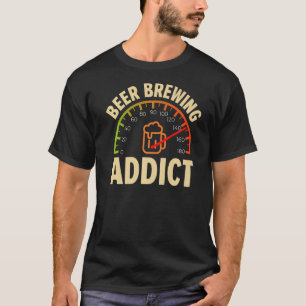 Camiseta Cerveja Viciada Em Criação De Cerveja De Salto De 