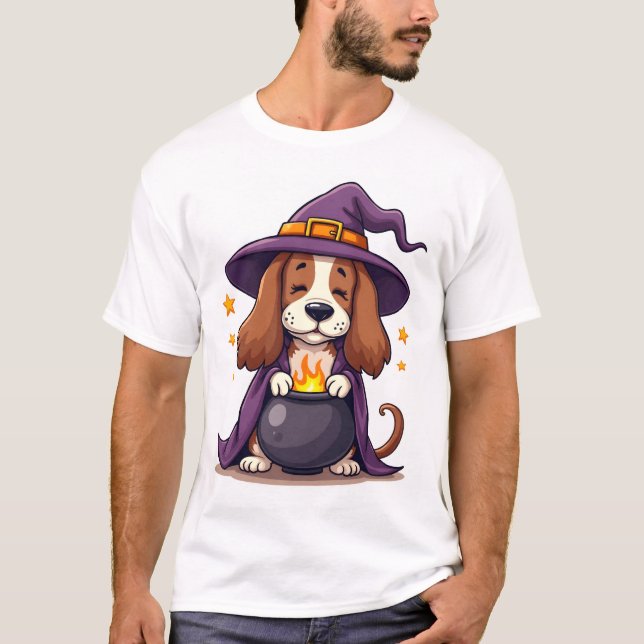 Camiseta Cerveja Witch Basset (Frente)