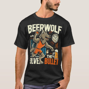 Camiseta Cerveja Wolf 80s Vintage Beer Lover