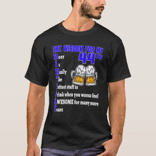 Camiseta Cervejaria De 44 Anos - 44 Birthday Dri