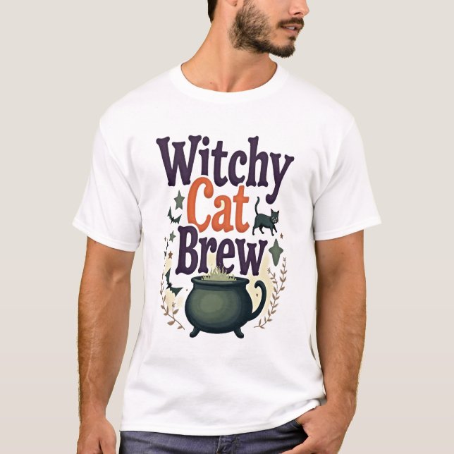 Camiseta Cervejaria Gato Bruxo (Frente)