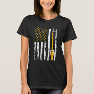Camiseta Cervejaria Vintage July Fourth Cerveja Retro Fl Am