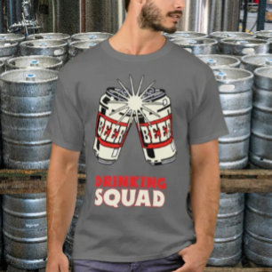 Camiseta Cervejas de bebendo
