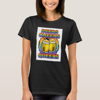 Camiseta Cervejas Vivas Aparelhos Bissexuais Amor Transgêne