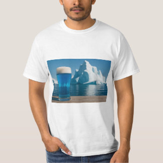 Camiseta Cerveza Azul y Iceberg Japonés