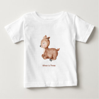 Camiseta Cervo com nome e idade