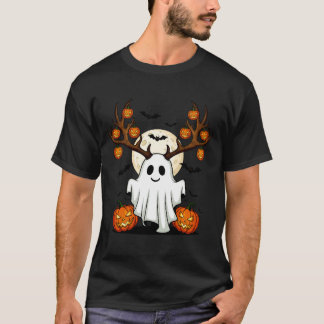 Camiseta Cervo Fantasma Fofo