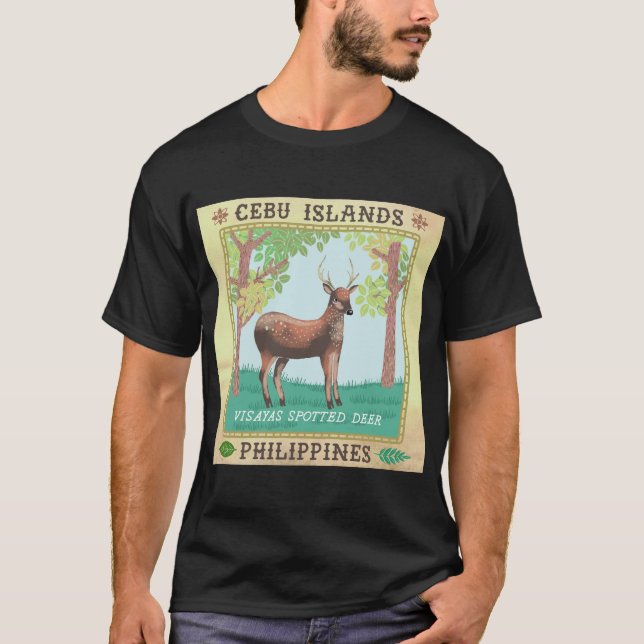 Camiseta Cervo Visayan de Cebu (Frente)
