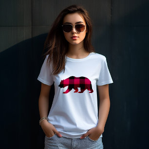 Camiseta Cervos da xadrez do búfalo