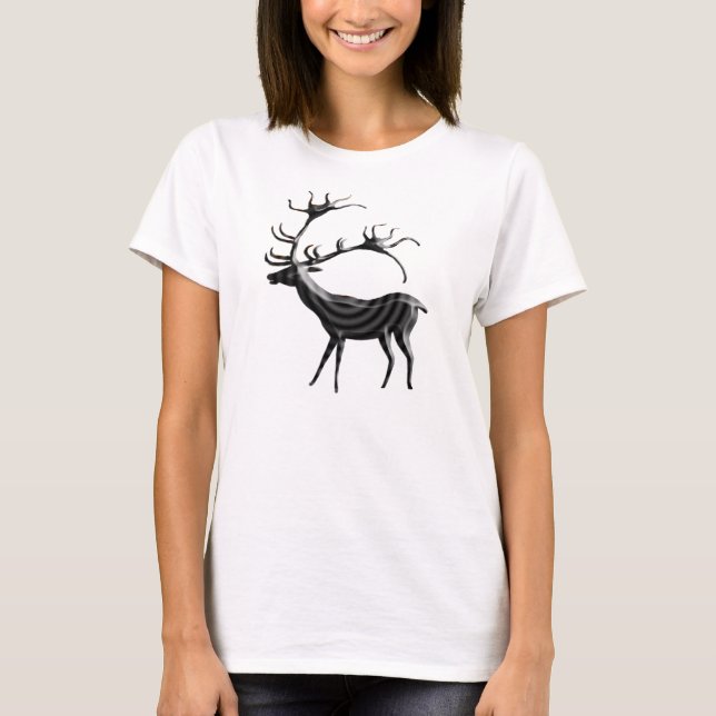 Camiseta Cervos de Lascaux (Frente)