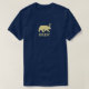 Camiseta Cervos do urso da cerveja (Frente do Design)