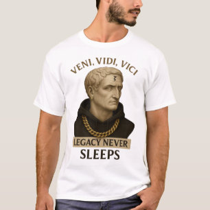 Camiseta CÉSAR URBANO – A Legado Nunca Dorme