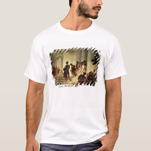 Camiseta Cesare Borgia que deixa o vaticano (Frente)