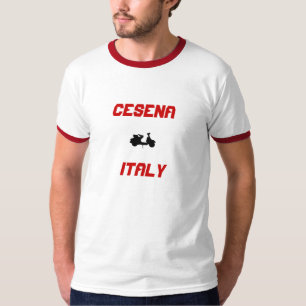 Camiseta Cesena, patinete de Italia