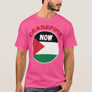 Camiseta Cessar-Fogo Agora