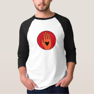 Camiseta Cessar-fogo agora mão design gráfica palestiniana