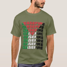 Camiseta Cesse Fogo - Palestina Mapa