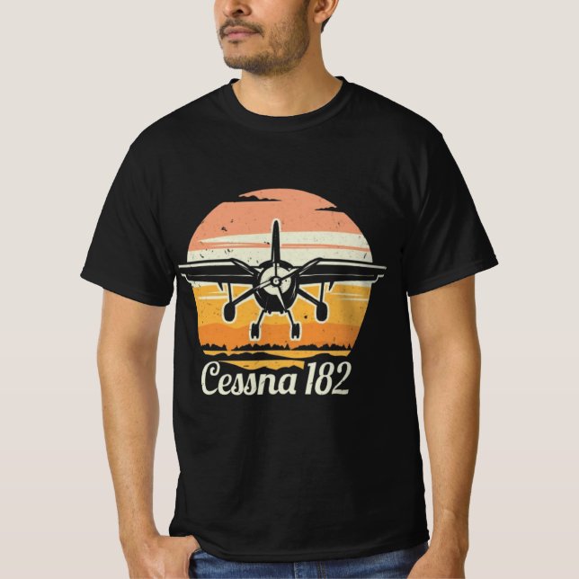 Camiseta Cessna 182 (Frente)