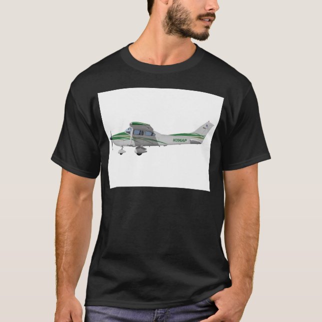 Camiseta Cessna 182T Turbo Skylane II 396396 (Frente)