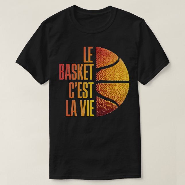 Camiseta Cest la vie Cadeau Basbol Homme Femm (Frente do Design)