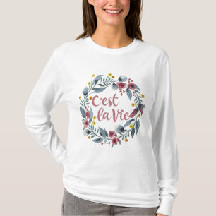 Camiseta C'est La Vie French
