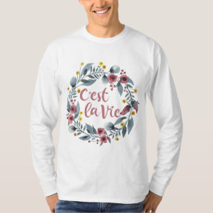 Camiseta C'est La Vie French