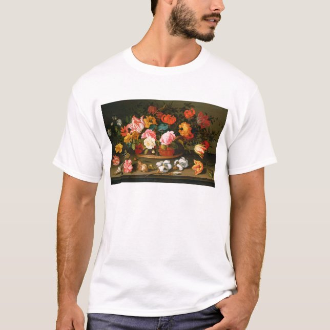 Camiseta Cesta das flores, 1625 (Frente)