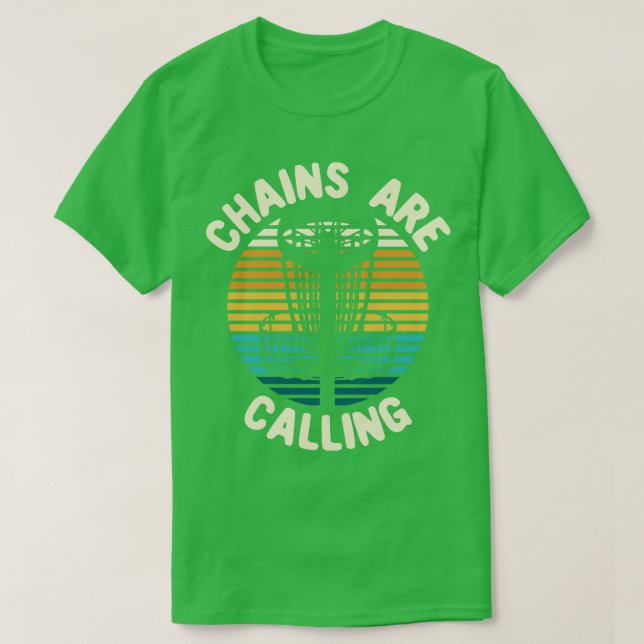 Camiseta Cesta de Golf de Disco de Disco 1 (Frente do Design)