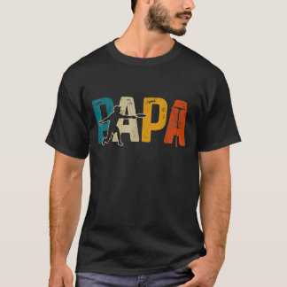 Camiseta Cesta de Golfe de Disco Papa Vintage