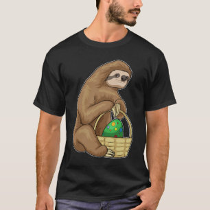 Camiseta Cesta de ovo de Páscoa de Páscoa