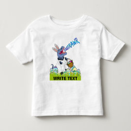 Camiseta Cesta de Páscoa do T Rex Legal Presente de Dinossa