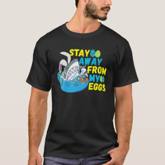 Camiseta Cesta de Tubarão-Páscoa Coelho