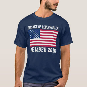 Camiseta Cesta do membro deplorável 2016