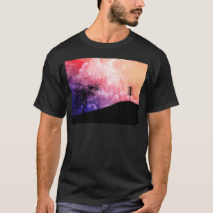 Camiseta Cesta Em Uma Colina