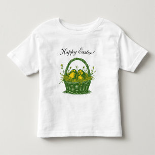 Camiseta Cesto com Ovos de Páscoa FELZ PASCOA