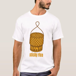 Camiseta cesto de arroz pegajoso