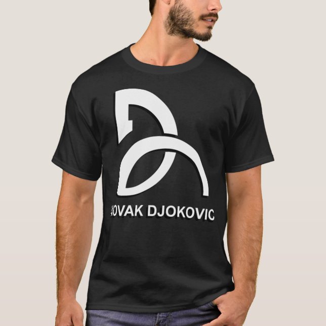 Camiseta Cesto de namorado do ventilador de basquete NOVAK (Frente)